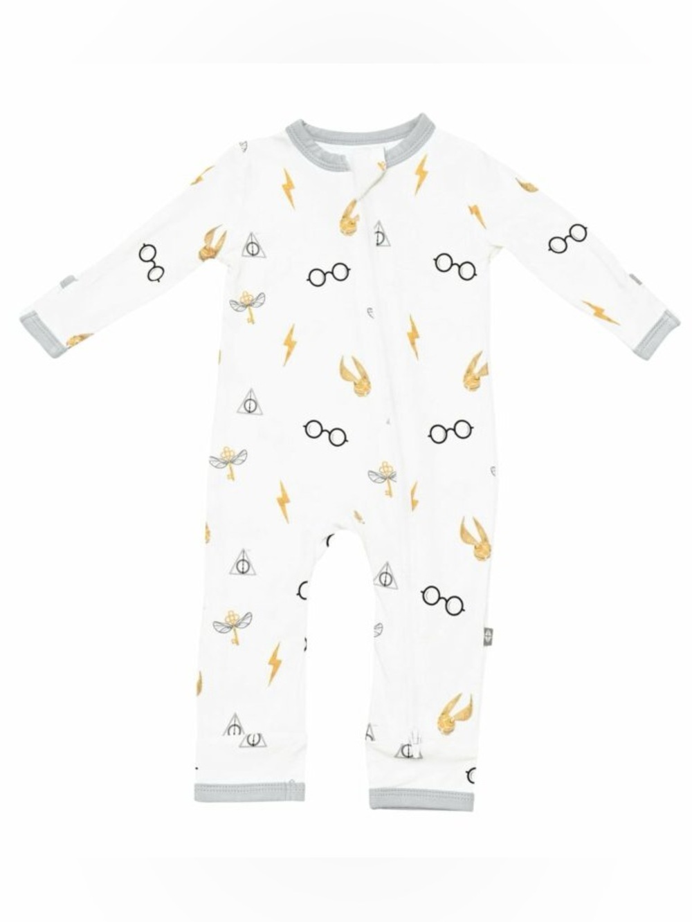 Kyte BABY x Wizarding World Harry Potter Zipper Footless Romper